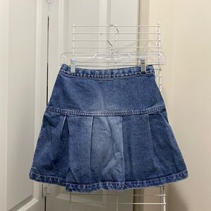 Betty Boop Blue A-Line Denim Skirt
